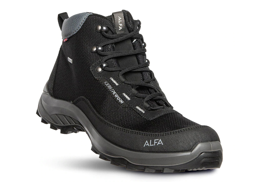 Мъжки туристически обувки ALFA Kjerr Perform GTX M Black 2022