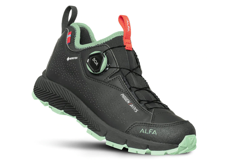 Дамски туристически обувки ALFA Piggen APS GTX W Black 2022