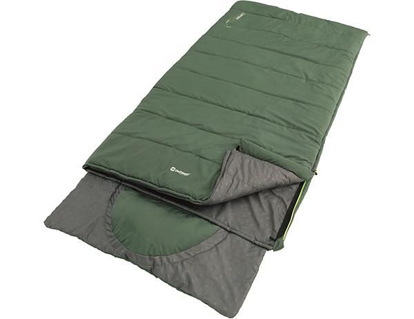 Outwell Contour Lux XL Sleeping Bag Green 2022